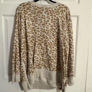 Aerie cheetah pullover